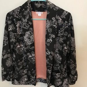 Xhilaration floral blazer